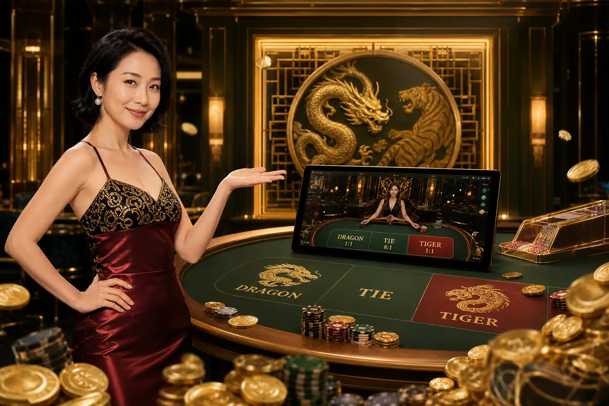 ibc003 Casino meja baccarat dealer langsung
